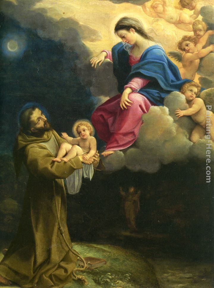 Lodovico Carracci The Vision of Saint Francis